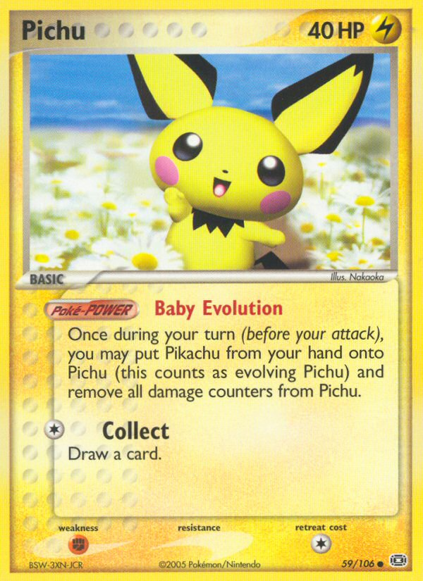 Pichu (59/106) [EX: Emerald] | Dumpster Cat Games