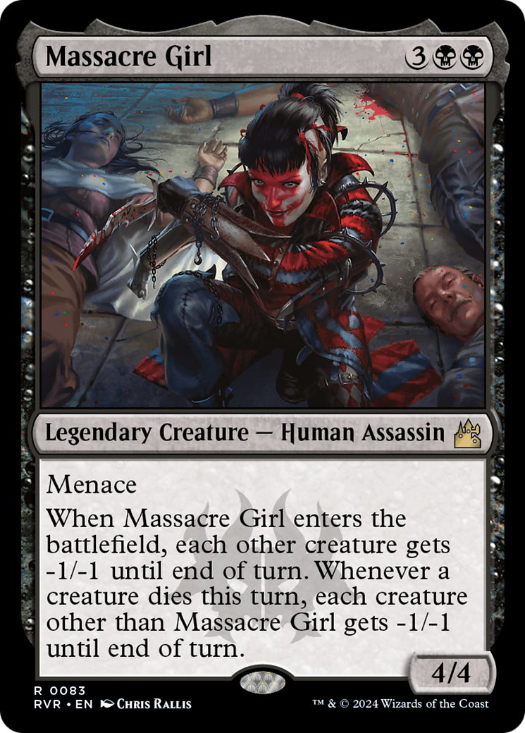 Massacre Girl [Ravnica Remastered] | Dumpster Cat Games