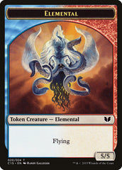 Drake // Elemental (020) Double-Sided Token [Commander 2015 Tokens] | Dumpster Cat Games