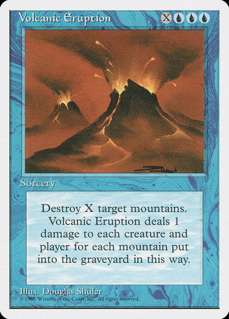 Volcanic Eruption [Fourth Edition] | Dumpster Cat Games