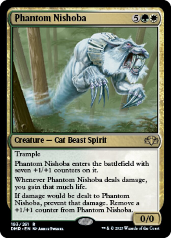 Phantom Nishoba [Dominaria Remastered] | Dumpster Cat Games