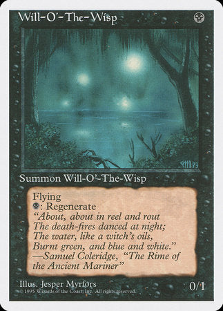 Will-o'-the-Wisp [Fourth Edition] | Dumpster Cat Games