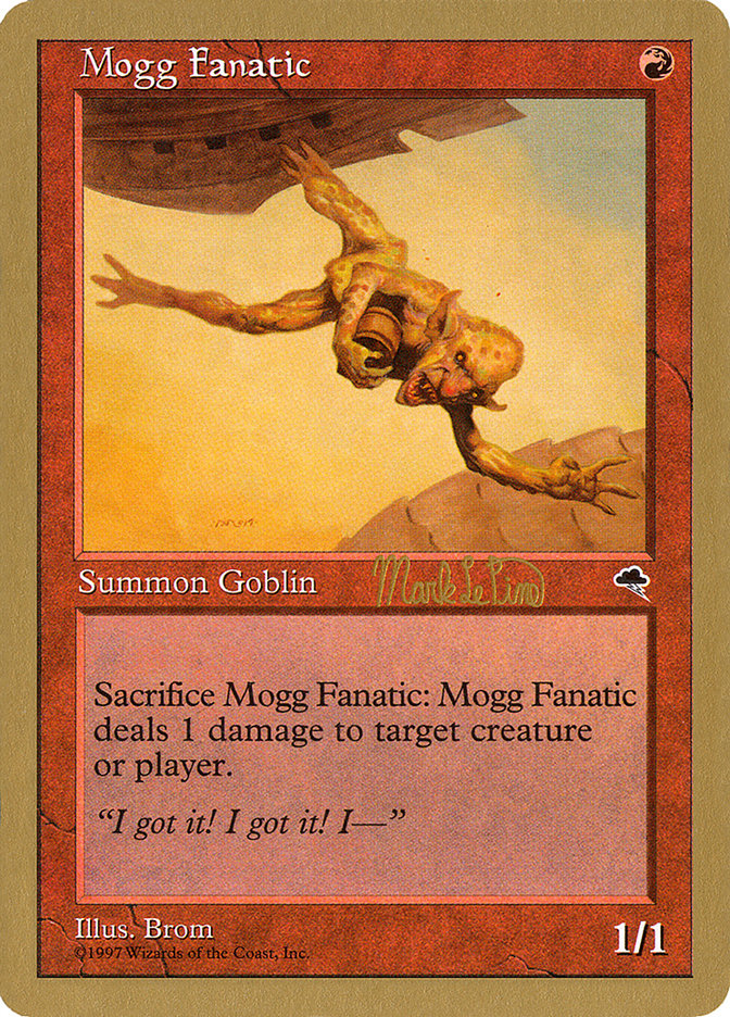Mogg Fanatic (Mark Le Pine) [World Championship Decks 1999] | Dumpster Cat Games
