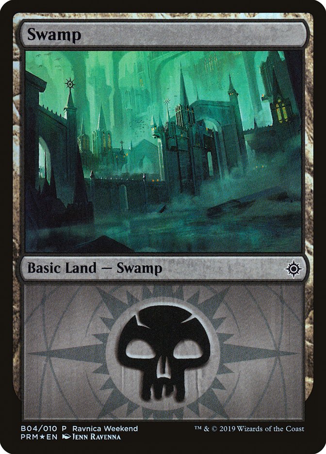 Swamp (B04) [Ravnica Allegiance Guild Kit] | Dumpster Cat Games