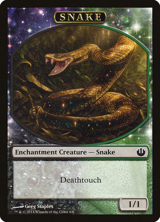 Snake Token [Journey into Nyx Tokens] | Dumpster Cat Games