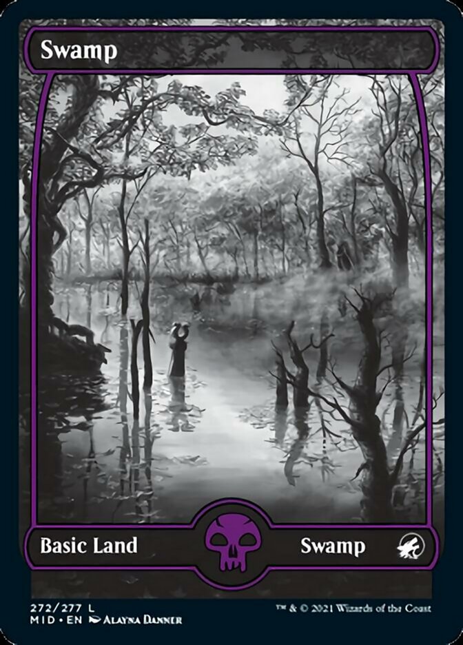 Swamp (272) [Innistrad: Midnight Hunt] | Dumpster Cat Games