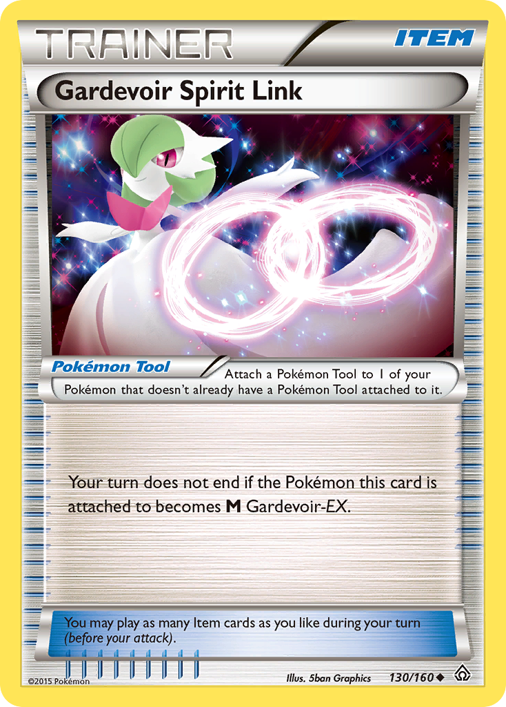 Gardevoir Spirit Link (130/160) [XY: Primal Clash] | Dumpster Cat Games