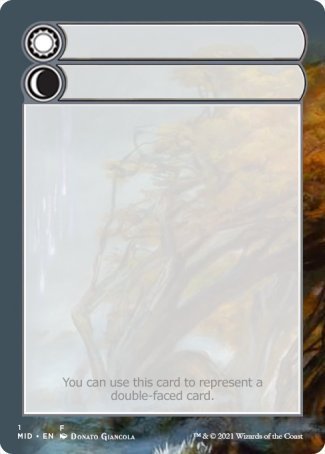 Helper Card (1/9) [Innistrad: Midnight Hunt Tokens] | Dumpster Cat Games