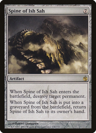 Spine of Ish Sah [Mirrodin Besieged] | Dumpster Cat Games