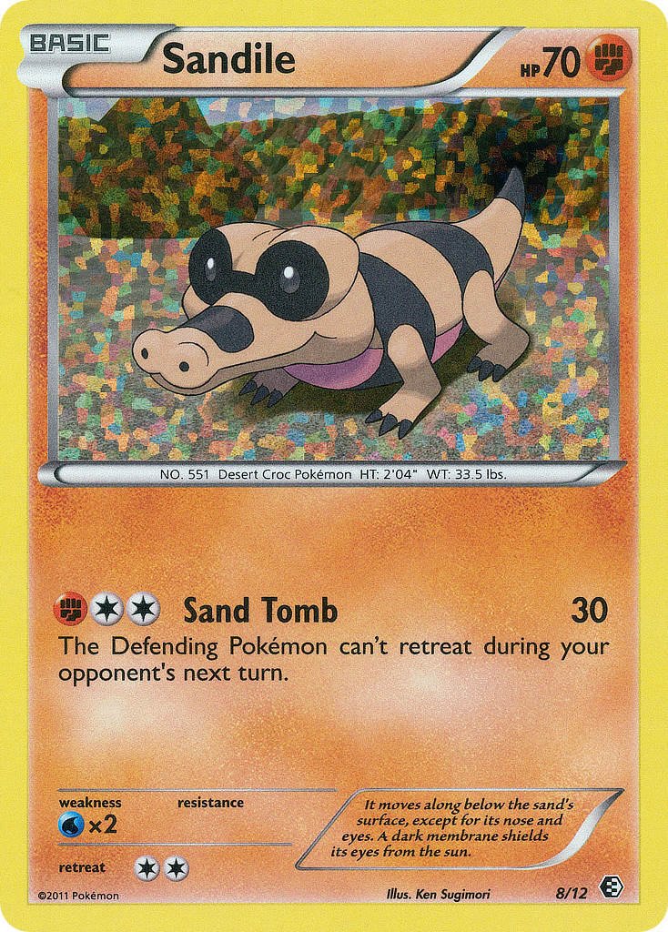 Sandile (8/12) [McDonald's Promos: 2011 Collection] | Dumpster Cat Games