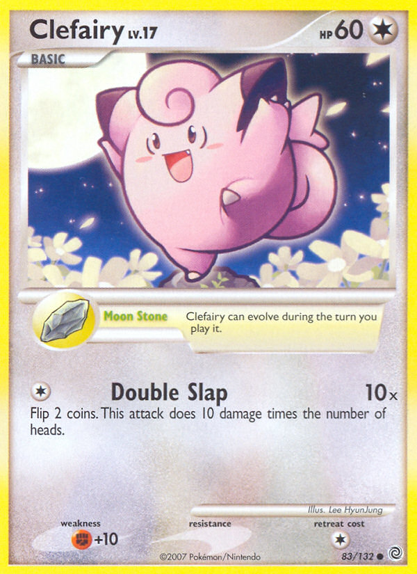 Clefairy (83/132) [Diamond & Pearl: Secret Wonders] | Dumpster Cat Games