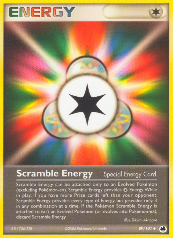 Scramble Energy (89/101) [EX: Dragon Frontiers] | Dumpster Cat Games