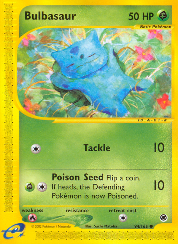 Bulbasaur (94/165) [Expedition: Base Set] | Dumpster Cat Games