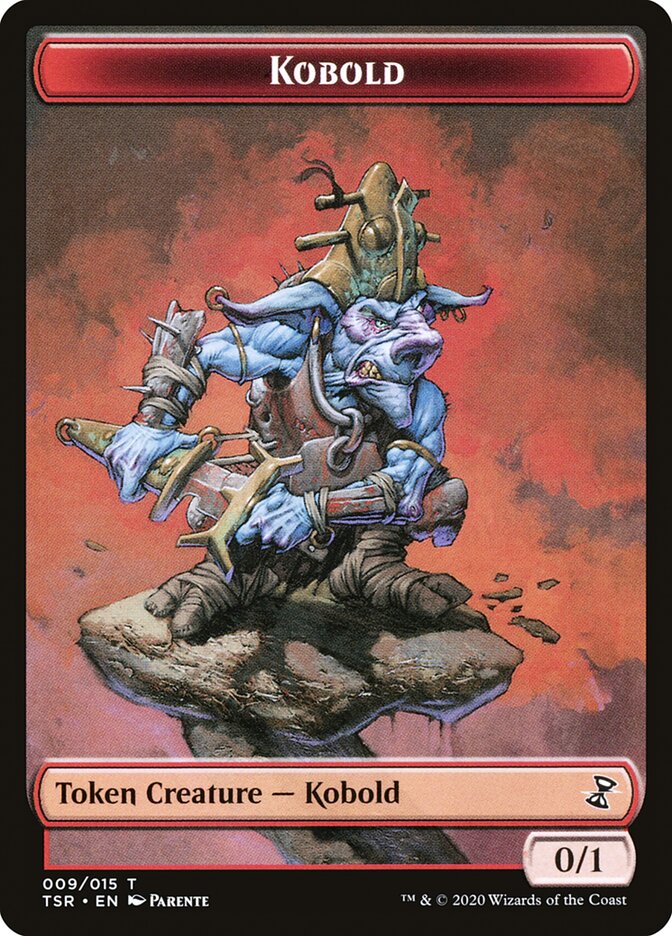 Kobold Token [Time Spiral Remastered Tokens] | Dumpster Cat Games