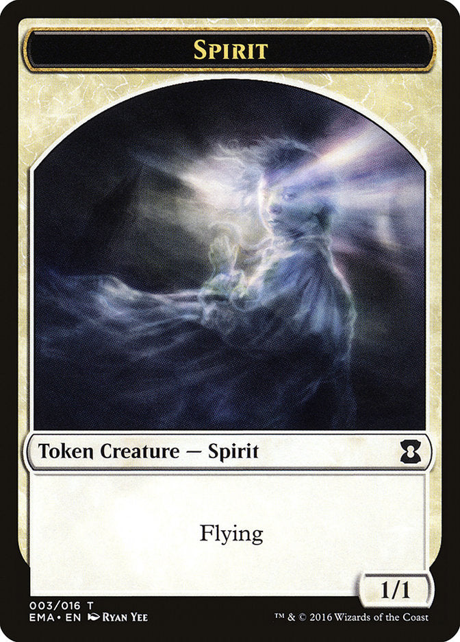 Spirit (003/016) [Eternal Masters Tokens] | Dumpster Cat Games