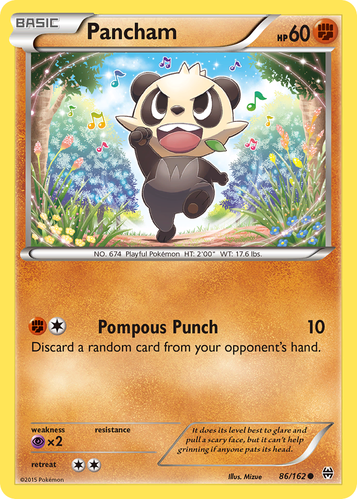 Pancham (86/162) [XY: BREAKthrough] | Dumpster Cat Games