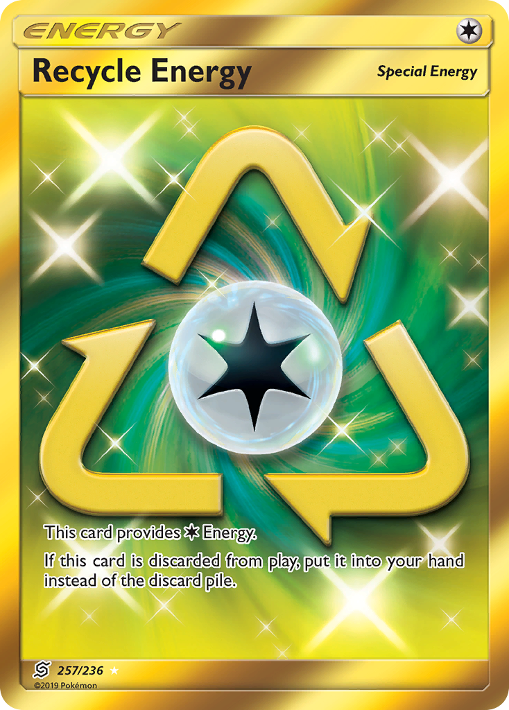 Recycle Energy (257/236) [Sun & Moon: Unified Minds] | Dumpster Cat Games