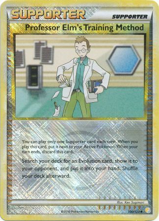 Professor Elm's Training Method (100/123) (League Promo) [HeartGold & SoulSilver: Base Set] | Dumpster Cat Games