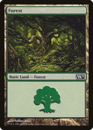 Forest (247) [Magic 2012] | Dumpster Cat Games