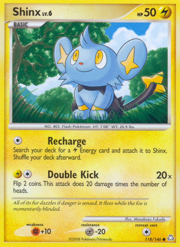 Shinx (118/146) [Diamond & Pearl: Legends Awakened] | Dumpster Cat Games