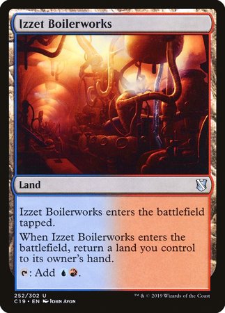 Izzet Boilerworks [Commander 2019] | Dumpster Cat Games