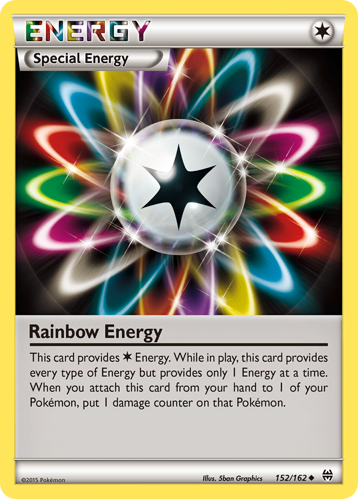 Rainbow Energy (152/162) [XY: BREAKthrough] | Dumpster Cat Games