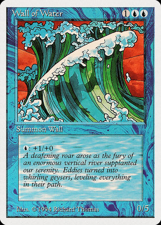 Wall of Water [Summer Magic / Edgar] | Dumpster Cat Games