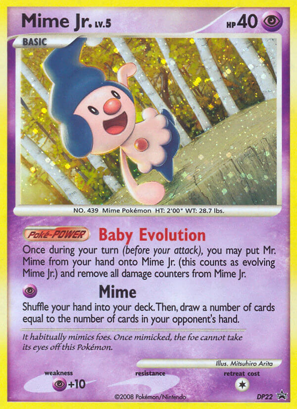 Mime Jr. (DP22) [Diamond & Pearl: Black Star Promos] | Dumpster Cat Games