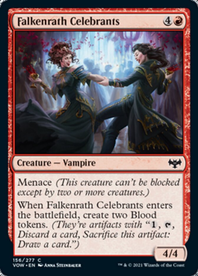 Falkenrath Celebrants [Innistrad: Crimson Vow] | Dumpster Cat Games