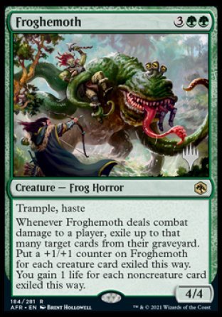 Froghemoth (Promo Pack) [Dungeons & Dragons: Adventures in the Forgotten Realms Promos] | Dumpster Cat Games