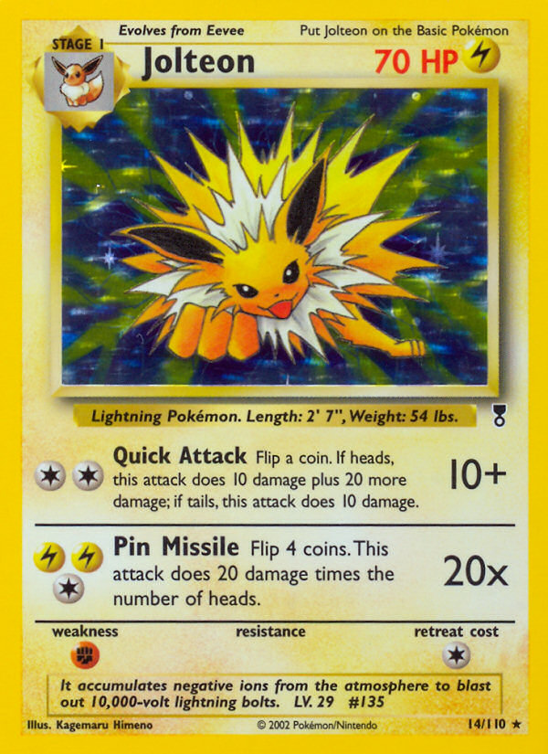 Jolteon (14/110) [Legendary Collection] | Dumpster Cat Games