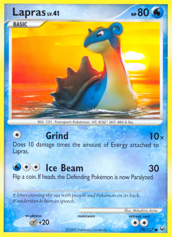 Lapras (79/127) [Platinum: Base Set] | Dumpster Cat Games