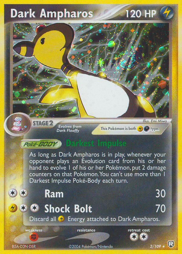 Dark Ampharos (2/109) [EX: Team Rocket Returns] | Dumpster Cat Games