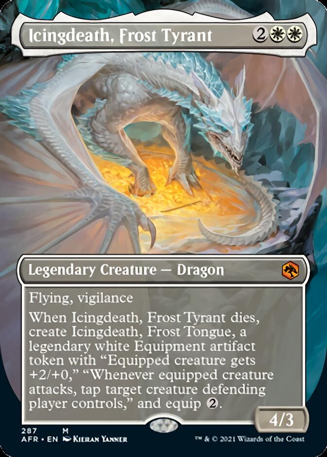 Icingdeath, Frost Tyrant (Extended) [Dungeons & Dragons: Adventures in the Forgotten Realms] | Dumpster Cat Games