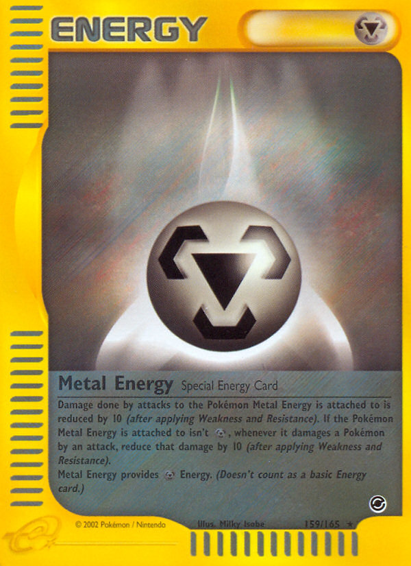 Metal Energy (159/165) [Expedition: Base Set] | Dumpster Cat Games