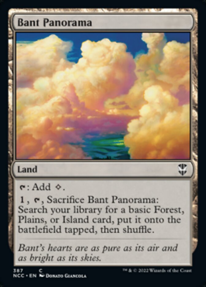 Bant Panorama [Streets of New Capenna Commander] | Dumpster Cat Games