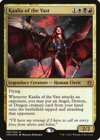 Kaalia of the Vast [Commander Anthology] | Dumpster Cat Games