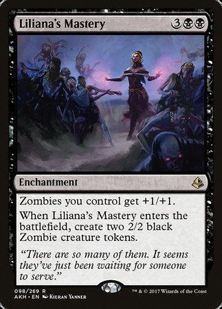 Liliana's Mastery [Amonkhet] | Dumpster Cat Games