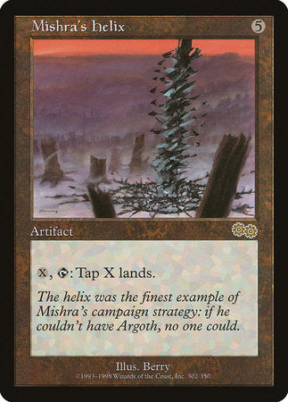 Mishra's Helix [Urza's Saga] | Dumpster Cat Games