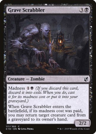 Grave Scrabbler [Commander 2019] | Dumpster Cat Games