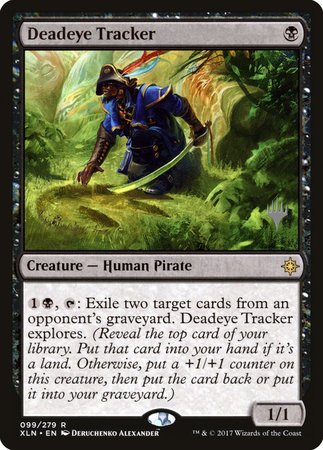 Deadeye Tracker [Ixalan Promos] | Dumpster Cat Games