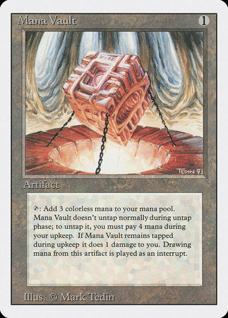 Mana Vault [Revised Edition] | Dumpster Cat Games