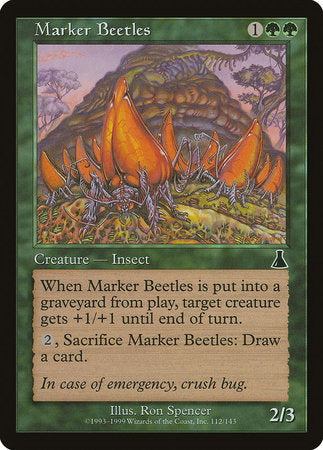 Marker Beetles [Urza's Destiny] | Dumpster Cat Games