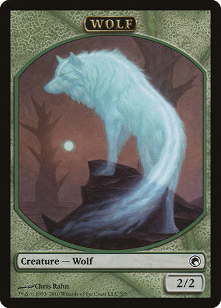 Wolf Token [Scars of Mirrodin Tokens] | Dumpster Cat Games