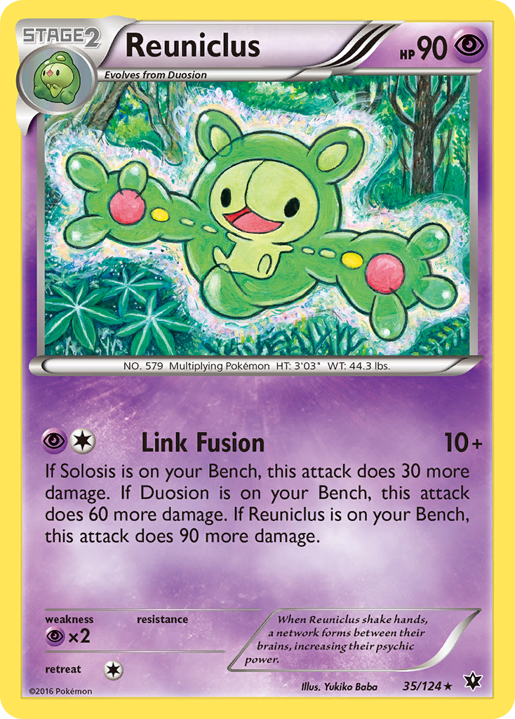 Reuniclus (35/124) [XY: Fates Collide] | Dumpster Cat Games