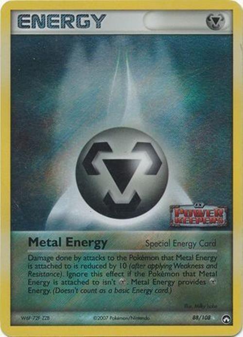 Metal Energy (88/108) (Stamped) [EX: Power Keepers] | Dumpster Cat Games