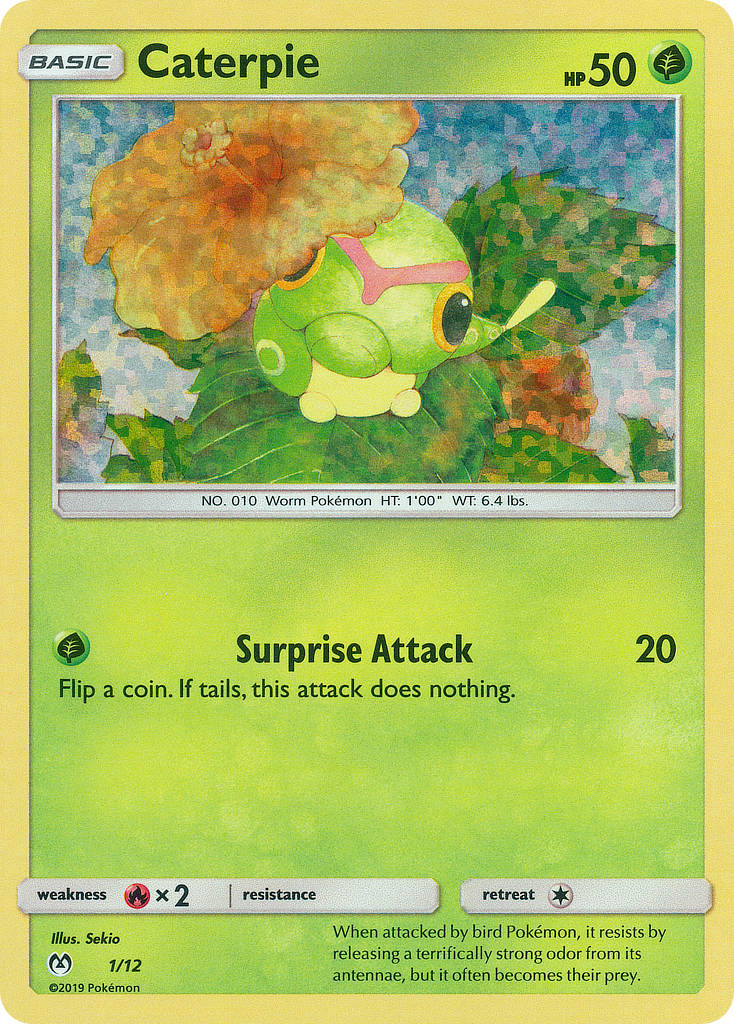 Caterpie (1/12) [McDonald's Promos: 2019 Collection] | Dumpster Cat Games