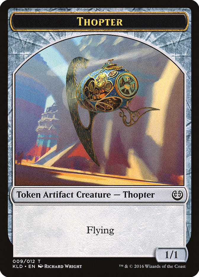 Thopter (009/012) [Kaladesh Tokens] | Dumpster Cat Games