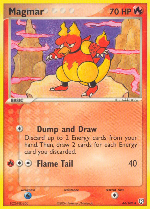 Magmar (44/109) [EX: Team Rocket Returns] | Dumpster Cat Games