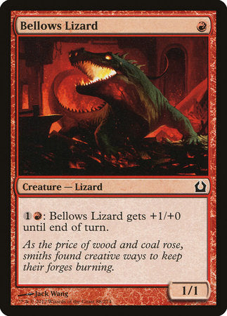 Bellows Lizard [Return to Ravnica] | Dumpster Cat Games